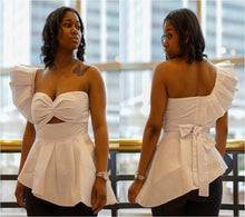 Load image into Gallery viewer, Bolero One Shoulder Top