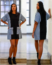 Load image into Gallery viewer, The Denim Half and Half Dress w/Pockets