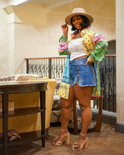 Load image into Gallery viewer, Cabbage Patch Color Top (Can Be Worn as Mini Dress)
