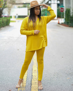 Mustard Two-Piece Set
