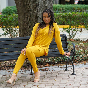 Mustard Two-Piece Set