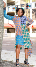 Load image into Gallery viewer, Patchwork Swag Dress