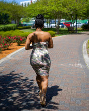 Load image into Gallery viewer, Pink Accent Camo Dress