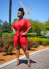 Load image into Gallery viewer, Red Rose Two Piece Set