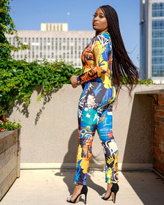 Summer Graffiti Jumpsuit