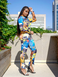 Summer Graffiti Jumpsuit