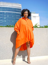 Load image into Gallery viewer, THE BE ALL TANGERINE DRESS OR TOP (ONE SIZE)