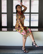 Load image into Gallery viewer, Colorful Leopard Print Dress